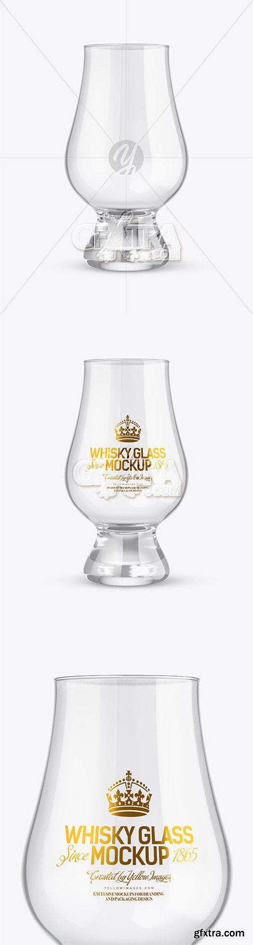 Clear Whisky Glass Mockup 54141