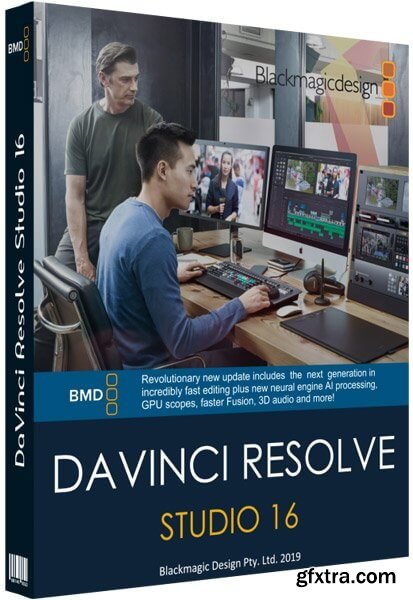 Blackmagic Design DaVinci Resolve Studio 16.2.7 Multilingual MacOS