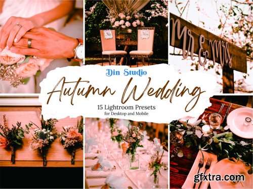 CreativeMarket - Autumn Wedding Lightroom Presets 5480303