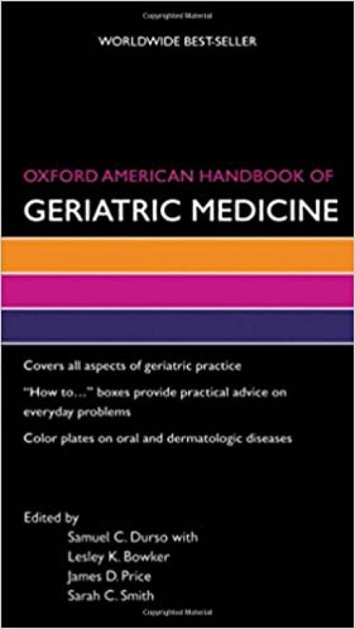 Oxford American Handbook of Geriatric Medicine (Oxford American Handbooks of Medicine)