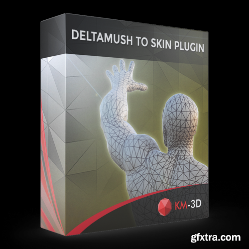 KM-3D DeltaMushToSkin v1.0 for 3ds Max 2013 - 2022
