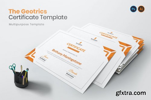 Elements.Envato - Geotrics Certificate