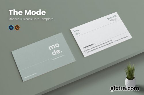 Elements.Envato - Mode Management Business Card