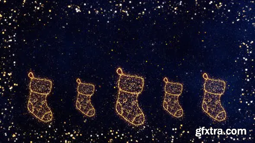 Videohive The Festive Glitter With Stockings 29449688
