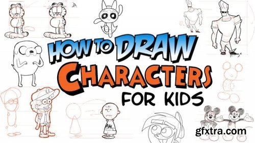 How To Draw CHARACTERS for Kids