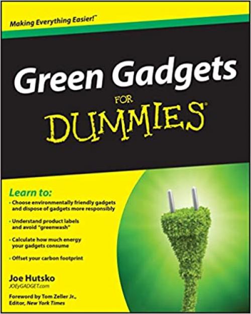 Green Gadgets For Dummies