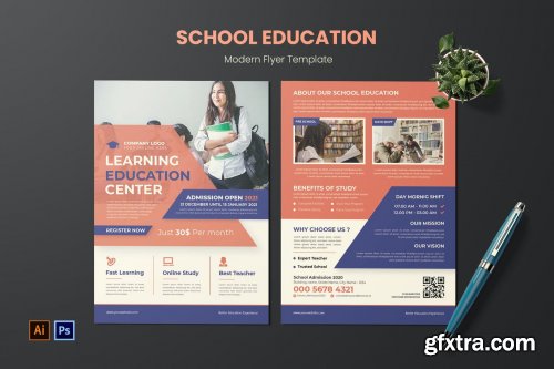 School Education Flyer