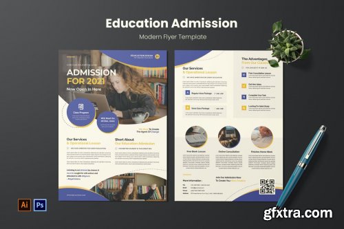 Education Admission Flyer
