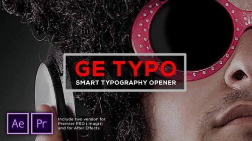 Videohive - The Typo Smart Opener - 29949200