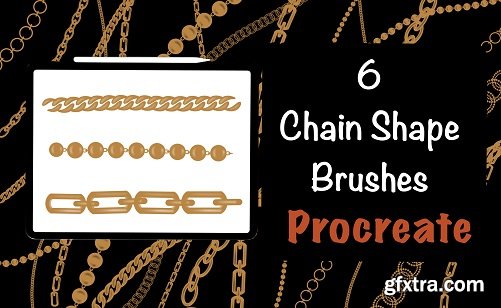 Chain Shape Brushes In Procreate