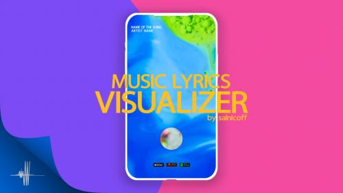 MotionArray - Minimal Music Visualizer With Lyrics - 903490