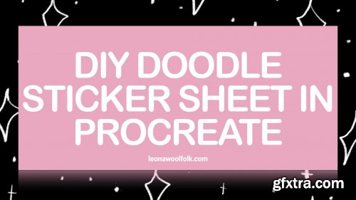 DIY Doodle Sticker Sheet in Procreate