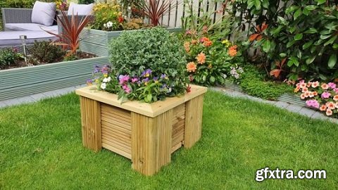 Make your own decorative planter | woodwork for beginners
