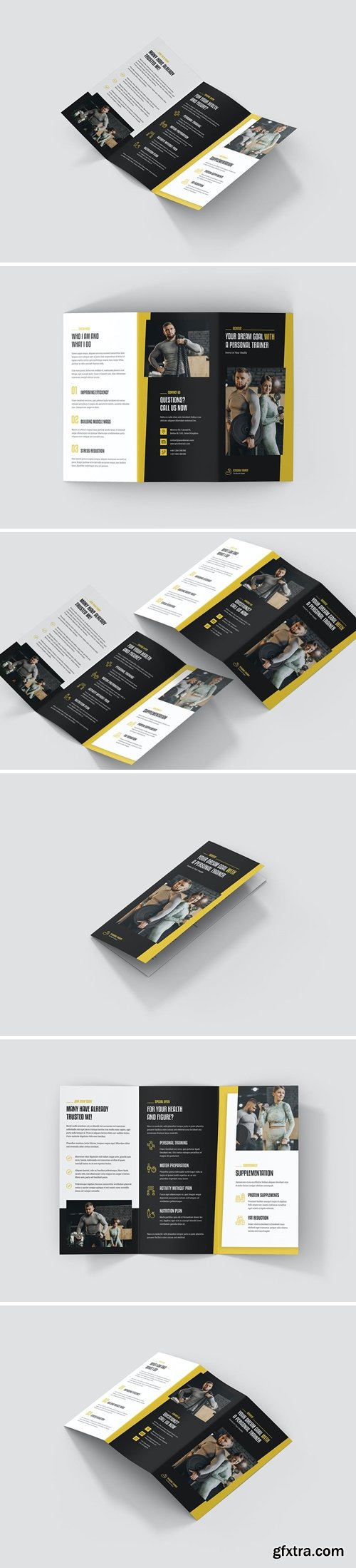 Brochure – Personal Trainer Tri-Fold