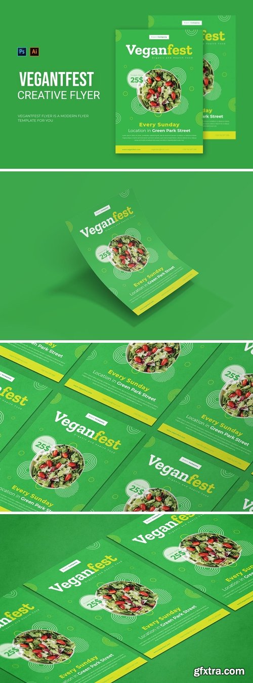Veganfest - Flyer