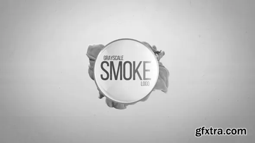 Videohive Grayscale Smoke Logo 19504187