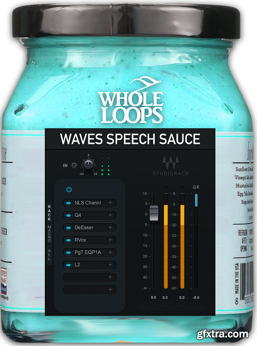 Whole Loops Waves Speech Sauce for Waves StudioRack