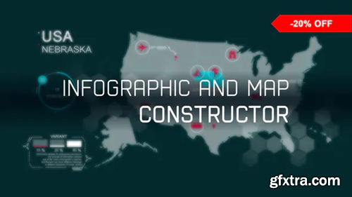 Videohive infographic and map constructor 21055529