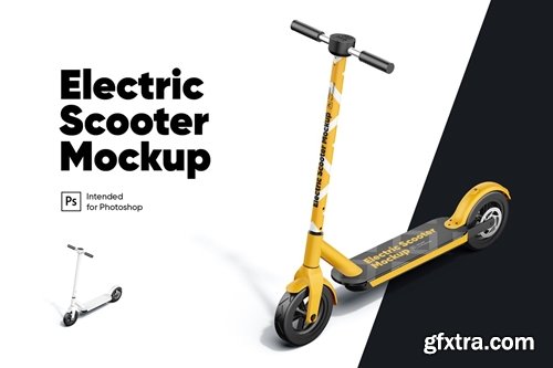 Electric Scooter Mockup