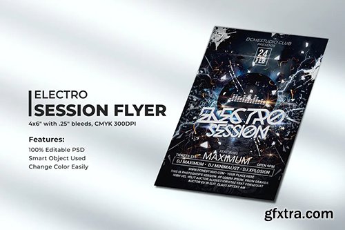 Electro Session Flyer