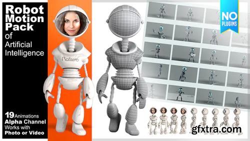 Videohive Robot Motion Pack of Artificial Intelligence 25247945