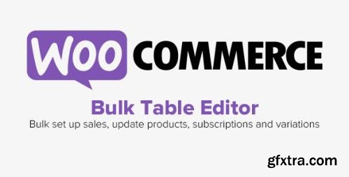 WooCommerce - Bulk Table Editor for WooCommerce v2.1.22
