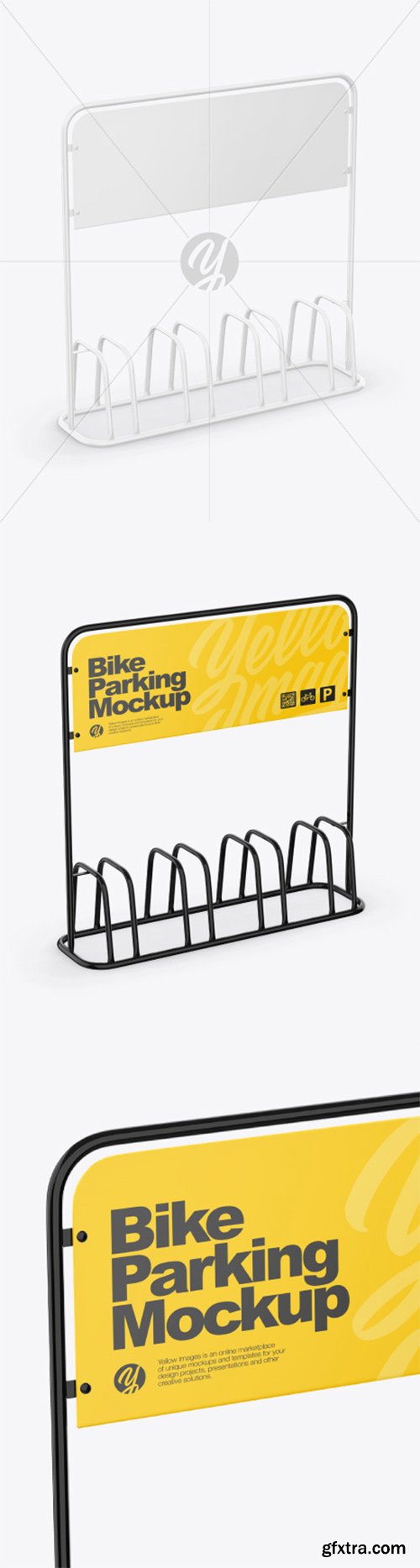 Bike Parking Mockup 79407