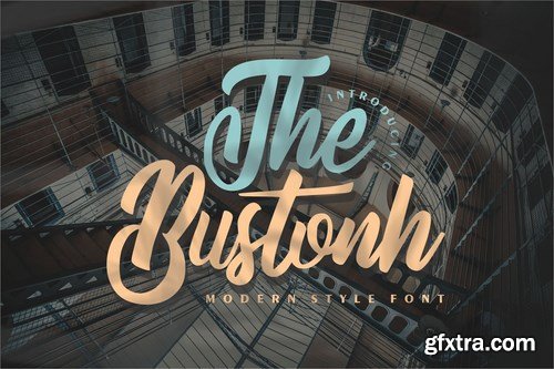 The Bustonh Modern Style Font