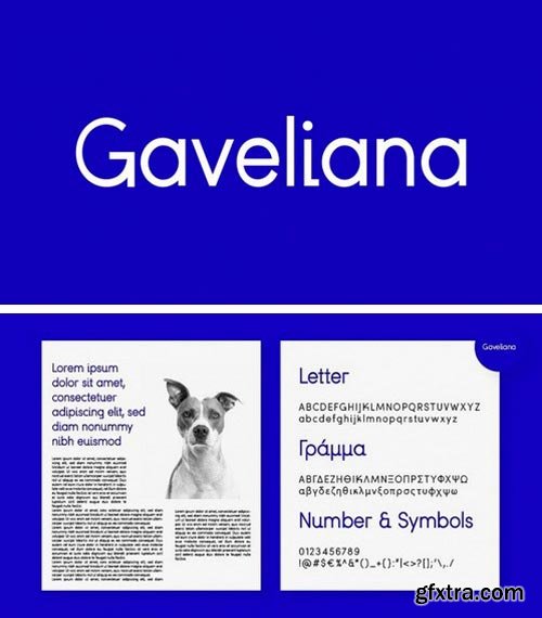 Gaveliana Sans Serif Font