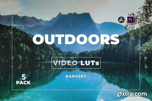 Bangset Outdoors Pack 5 Video LUTs