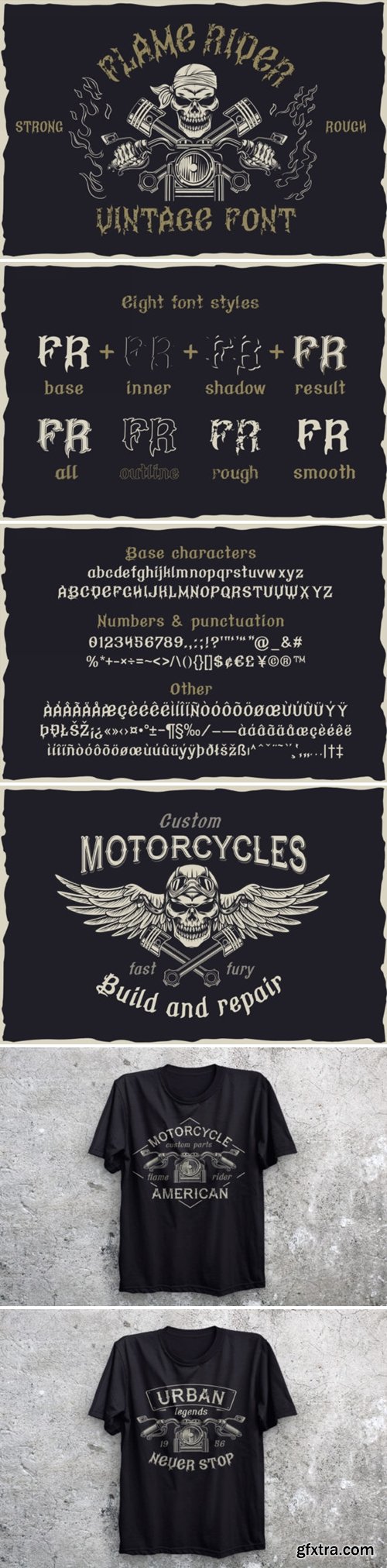 Flame Rider Font