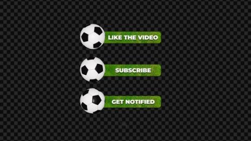 Videohive - YouTube Subscribe Soccer V3 - 33067450