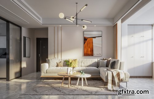 Interior House Scene Sketchup by Dieu Linh