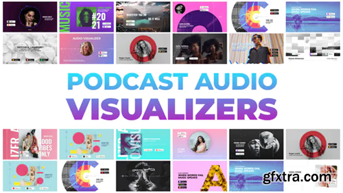 Videohive Podcast Audio Visualizers 32505559
