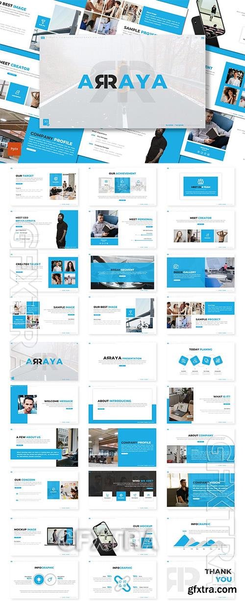 Arraya - Business Powerpoint Template JB25QZJ