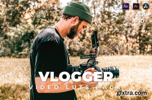 Vlogger Pack Video LUTs Vol.10