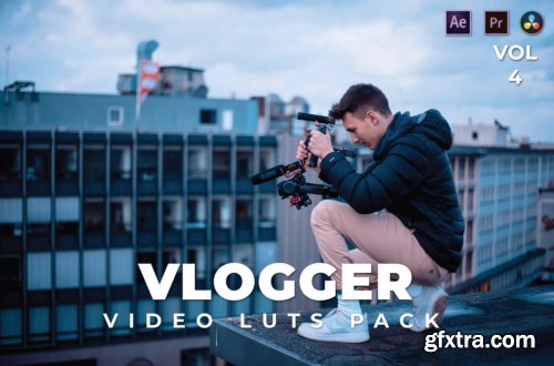 Vlogger Pack Video LUTs Vol.4