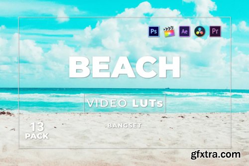 Bangset Beach Pack 13 Video LUTs