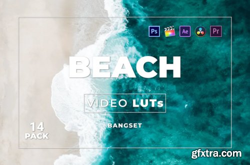 Bangset Beach Pack 14 Video LUTs