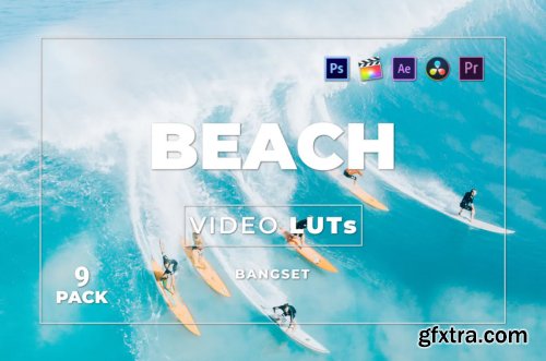 Bangset Beach Pack 9 Video LUTs