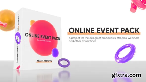 Videohive Online Event Pack / Webinar / Online Conference 27552598