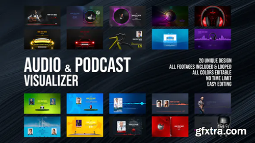 Videohive Audio and Podcast Visualizer 33544075