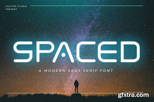 Spaced - Future Display Font