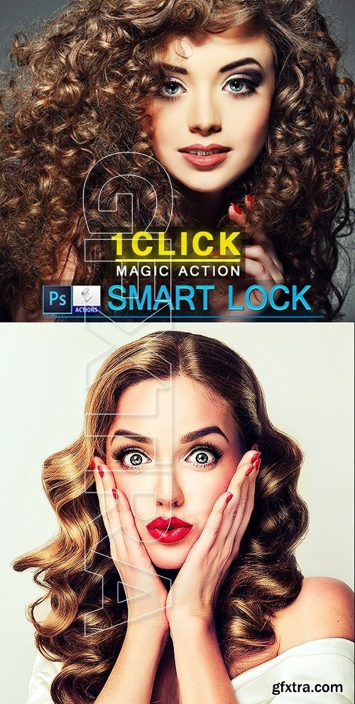 GraphicRiver - Smart Lock Photoshop Action 22693537