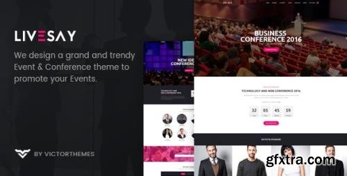 ThemeForest - Livesay v1.9.1 - Event & Conference WordPress Theme - 20265017