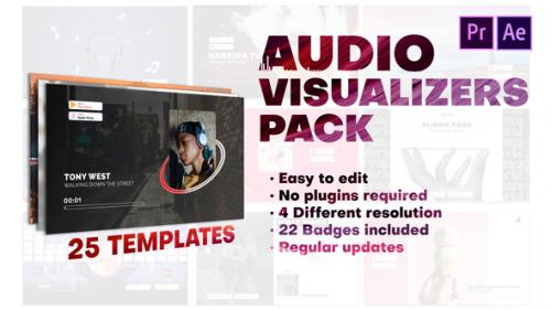 Videohive - Audio Visualizers Pack for Premiere Pro - 29193552