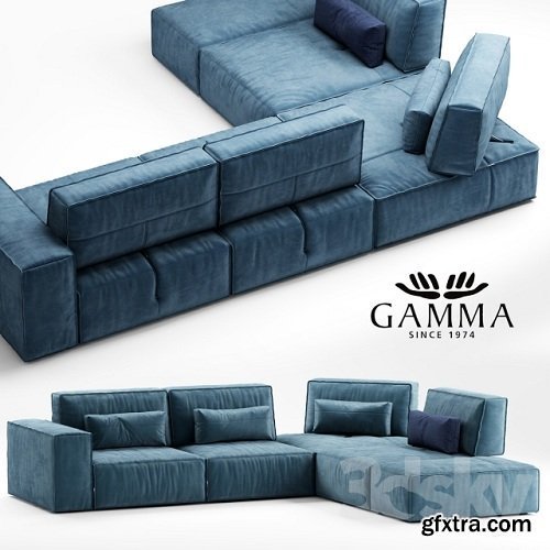 Sofa gamma soho sofa 3D Model
