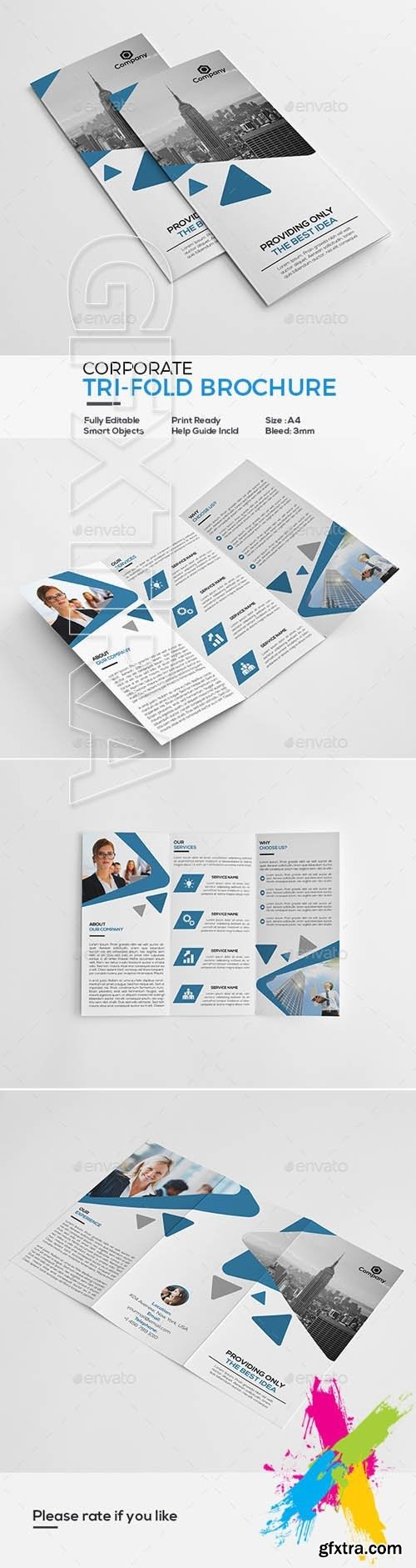 GraphicRiver - Corporate Tri-Fold Brochure 20339308