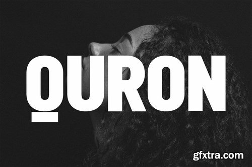 Quron Display typefaces + webfonts