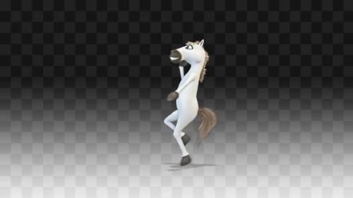 Videohive - Horse Long Happy Dance - 34254047